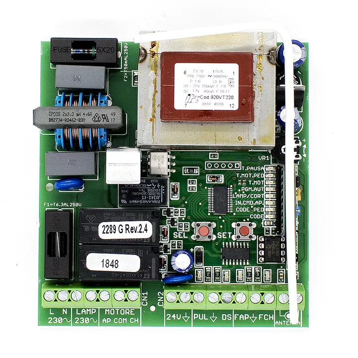 SEAV LRS 2102 NEW (LRS 2289) | Ηλεκτρονικός πίνακας για συρόμενη γκαραζόπορτα 230V