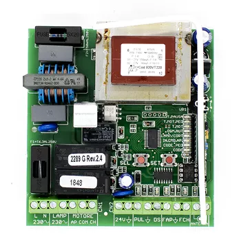 SEAV LRS 2102 NEW πίνακας ελέγχου για συρόμενη γκαραζόπορτα 230V με δέκτη 433,92 MHz