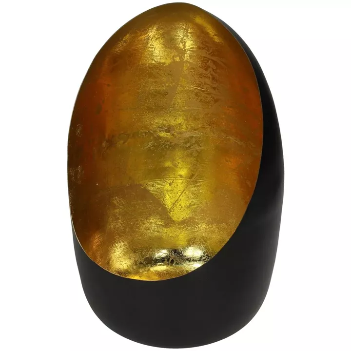 Κηροπήγιο ArteLibre Μαύρο Μέταλλο 17x17x27cm