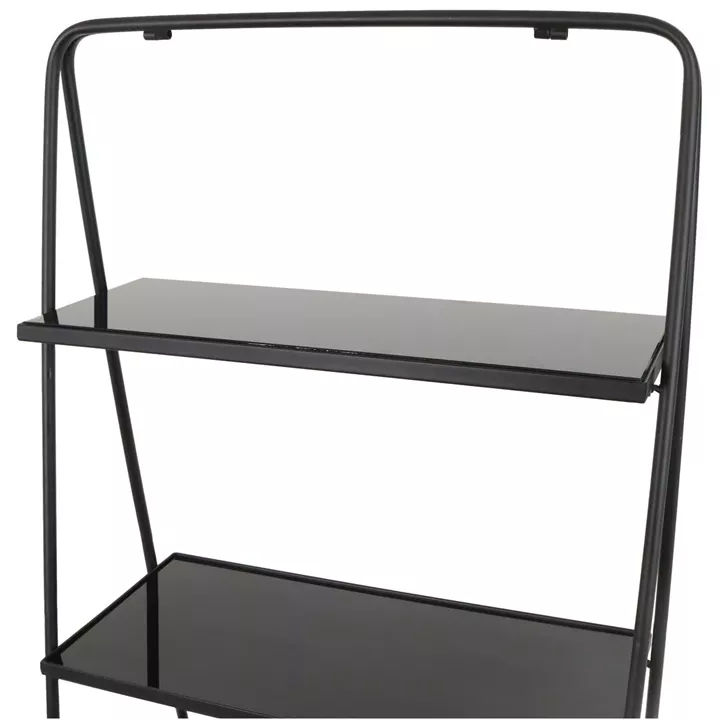 Ραφιέρα ArteLibre Μαύρο Μέταλλο 57x37x110cm