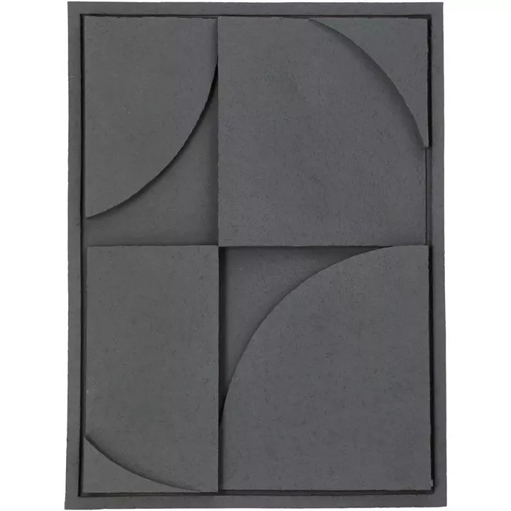 Διακοσμητικό Τοίχου ArteLibre Γκρι Polyresin 29.5x3.5x39.5cm