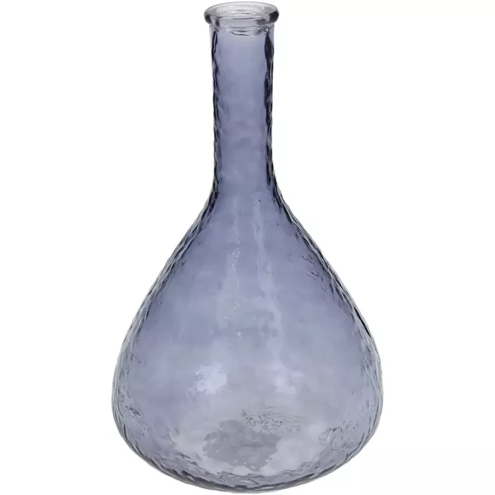 Βάζο ArteLibre Λιλά Ανακυκλωμένο Γυαλί 15.2x15.2x25.4cm