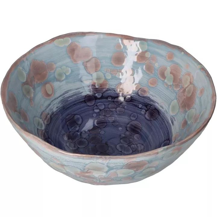 Μπολ ArteLibre Μπλε Κεραμικό 25x24.5x11.5cm