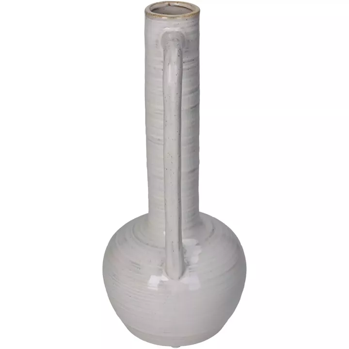 Βάζο ArteLibre Μπεζ Κεραμικό 12.2x12.2x27.5cm