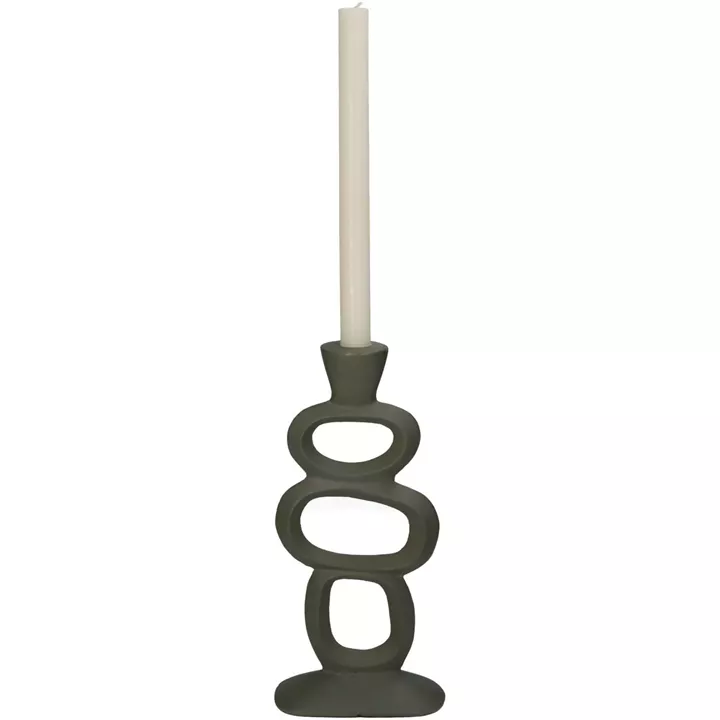 Κηροπήγιο ArteLibre Πράσινο Αλουμίνιο 15x7x30cm