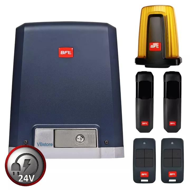 BFT Deimos BT-B600 | Μοτέρ Συρόμενης Γκαραζόπορτας 24V έως 600 κιλά