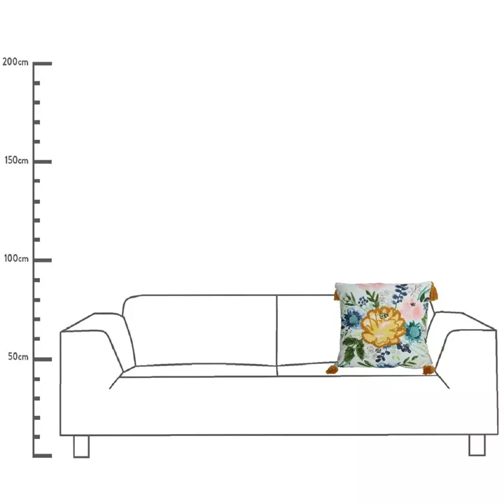 Μαξιλάρι ArteLibre Πολύχρωμο Βαμβακερό 45x45cm