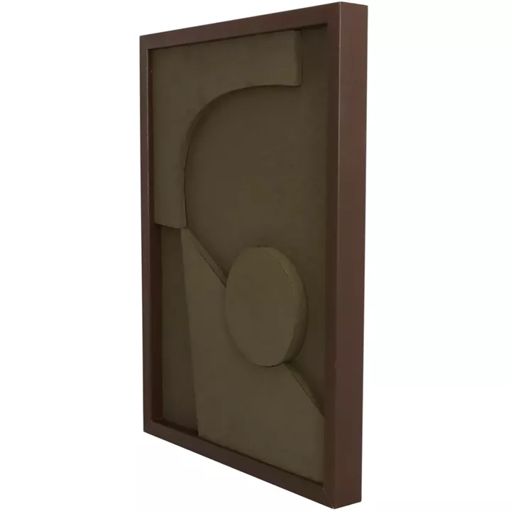 Διακοσμητικό Τοίχου ArteLibre Πράσινο Χαρτί 30x3x40cm