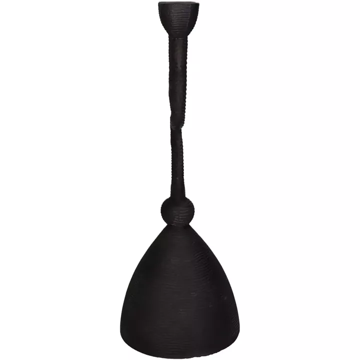 Κηροπήγιο ArteLibre Μαύρο Αλουμίνιο 31x15.5x41.5cm