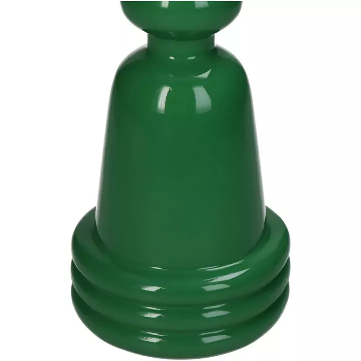 Κηροπήγιο ArteLibre Πράσινο Polyresin 10x10x30cm