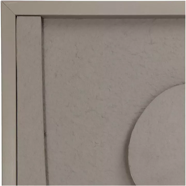 Διακοσμητικό Τοίχου ArteLibre Μπεζ Χαρτί 40x3x50cm