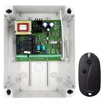 SEAV LRS 2035 ALARM πίνακας 230Vac για ρολό με alarm 2 ζωνών και 1 τηλεχειριστήριο RS2N