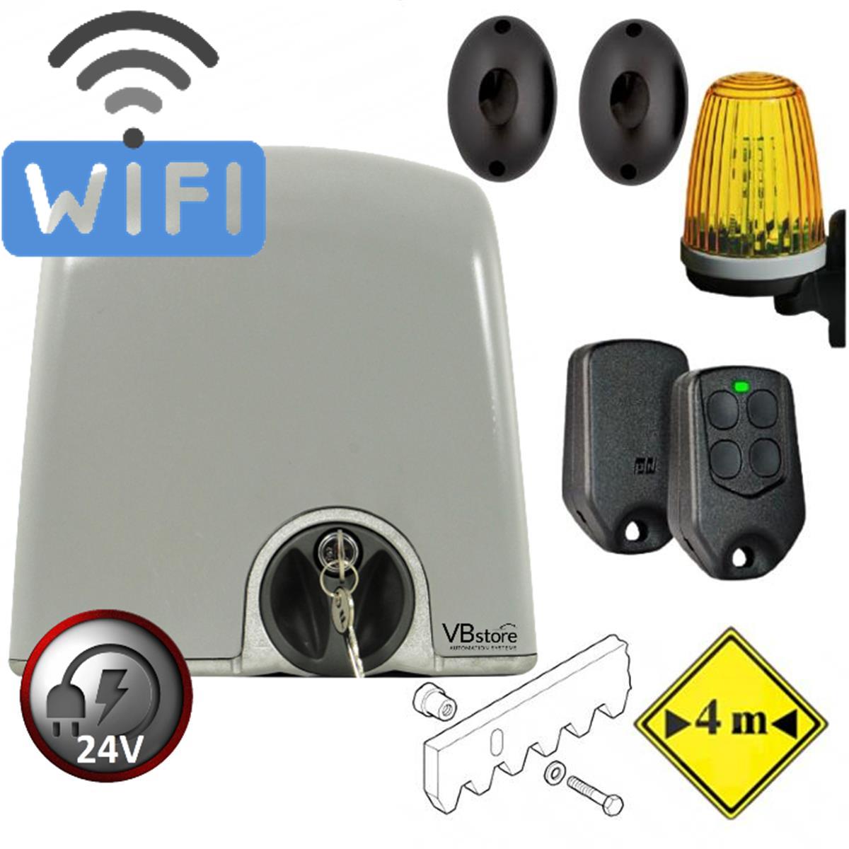 PROTECO Strike 6 Wifi  Μοτέρ συρόμενης γκαραζόπορτας. (Wifi smart)