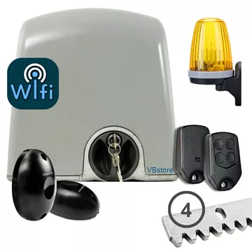 PROTECO Strike 5 WiFi μοτέρ συρόμενης γκαραζόπορτας 500kg 230V, VBstore