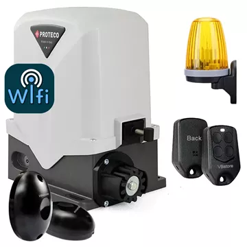 PROTECO Mover 1500 WiFi μοτέρ συρόμενης γκαραζόπορτας 1500kg 230V, χωρίς κρεμαγιερα, VBstore