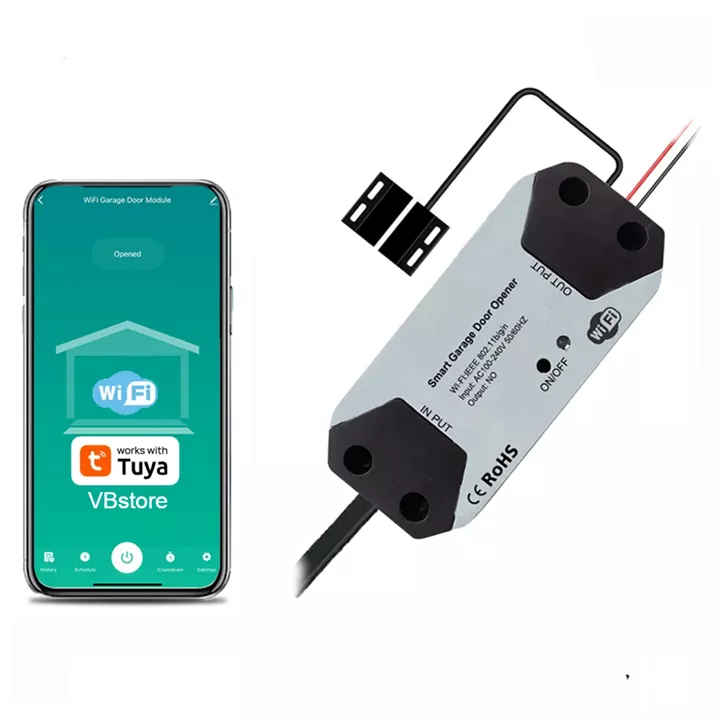 Tuya WiFi 20 Smart Garage | WiFi Controller με Smart Life, Alexa, Google Home
