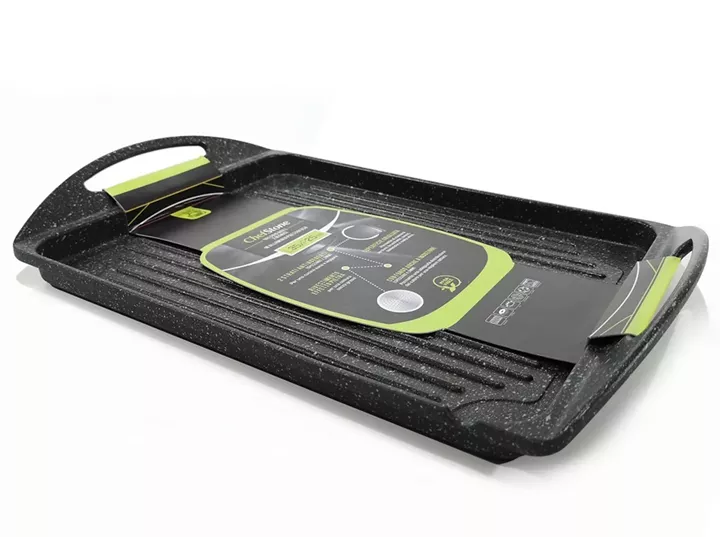 Επιφάνεια Ψησίματος Με 2 Αντικολλητικές Επίστρωσεις 35x25x5.5cm