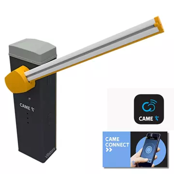CAME GARD LS4 24V αυτόματη μπάρα έως 3,8 m, auto-learn, ανίχνευση εμποδίου, επιβράδυνση, CONNECT WiFi/Bluetooth