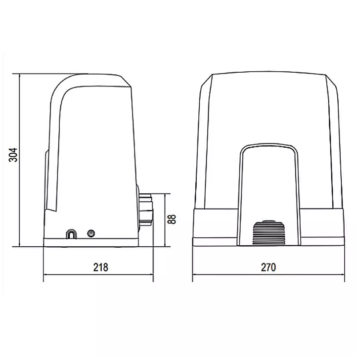 Liftmaster SL 1000 EVK WiFi | Μοτέρ συρόμενης γκαραζόπορτας 24V 1000kg