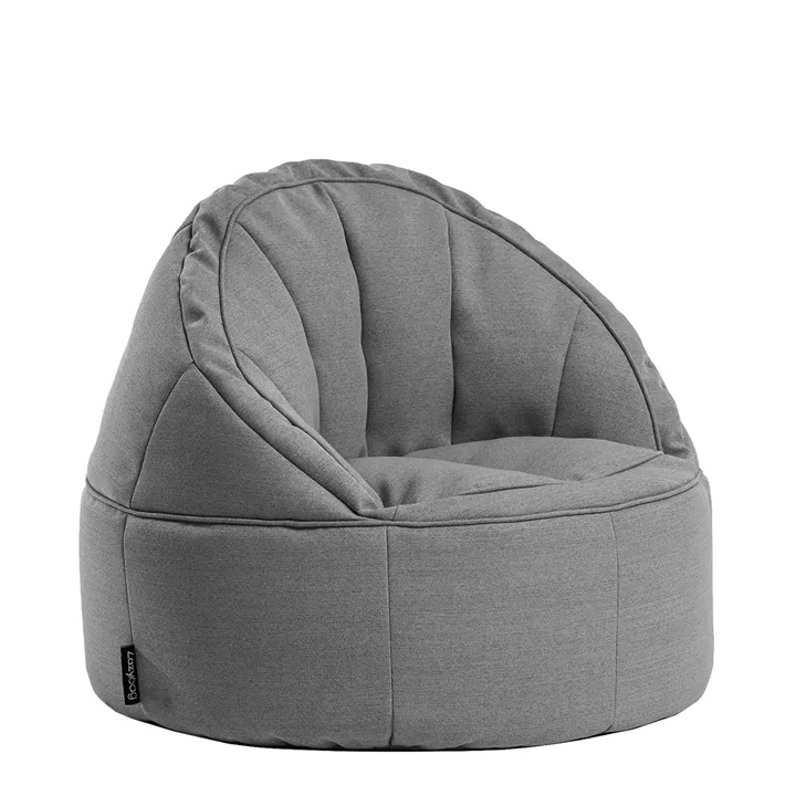 Πουφ Πολυθρόνα ArteLibre LINDE Γκρι Ύφασμα 70x75cm