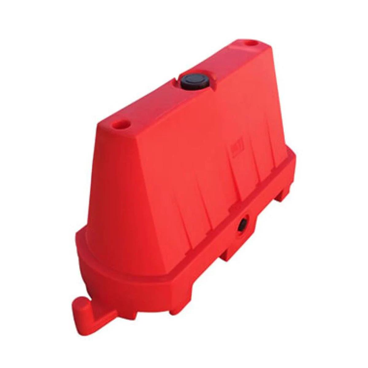 Πλαστικό στηθαίο κόκκινο (μπαριέρα δρόμου) NJS-60-R