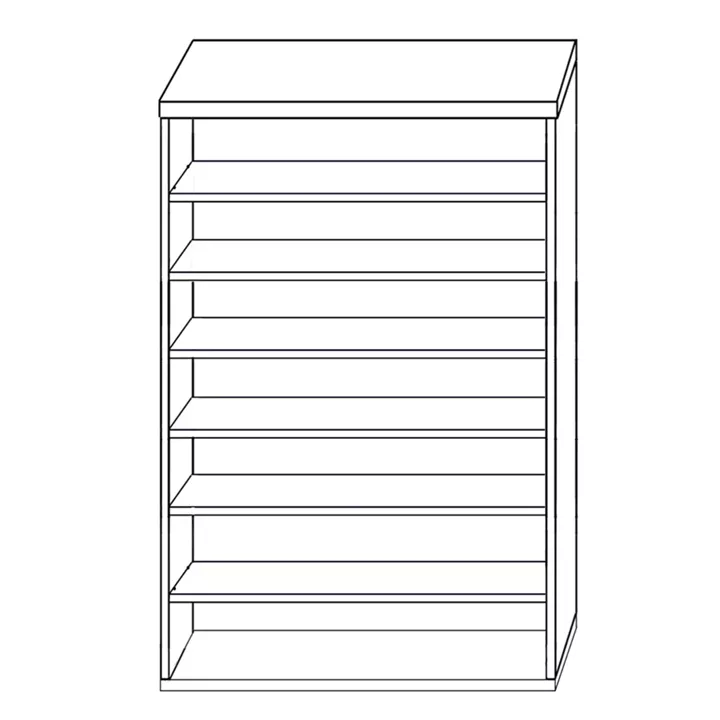 Παπουτσοθήκη ArteLibre SARA Φυσικό Μοριοσανίδα/Μελαμίνη 80x40x180cm