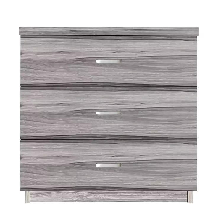 Συρταριέρα ArteLibre HAYHURST Γκρι Σκούρο Μοριοσανίδα/Μελαμίνη 60x40x63cm