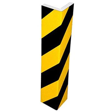 Αφρώδες προστατευτικό για γωνίες και τοίχους σε μαύρο - κίτρινο χρώμα BY-5025C