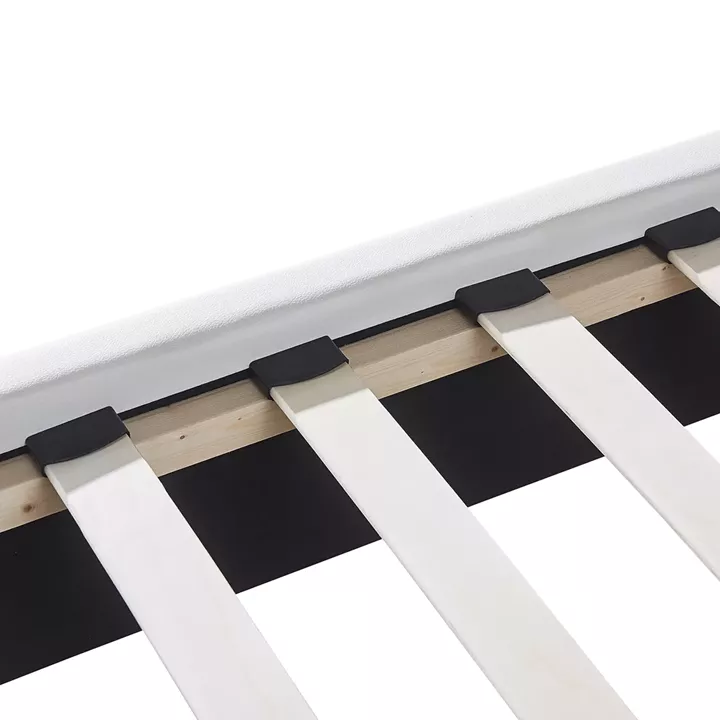 Κρεβάτι ArteLibre ABELIA Λευκό PU (Στρώμα 160x200cm)