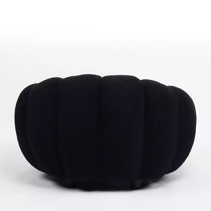 Πολυθρόνα ArteLibre AFET Μαύρο Ύφασμα/Ξύλο 94x89x61cm